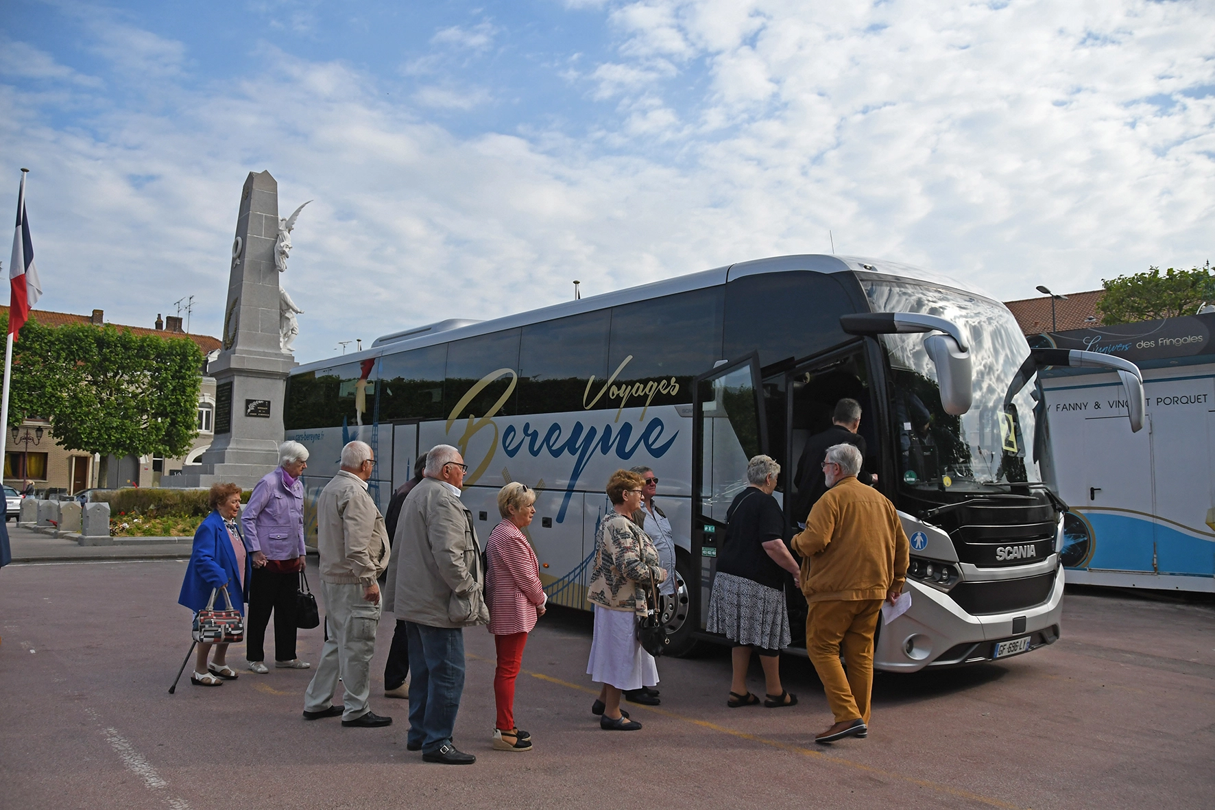 Départ pour le voyage