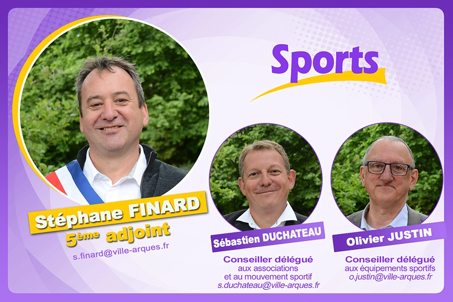 présentation élus délégation sports