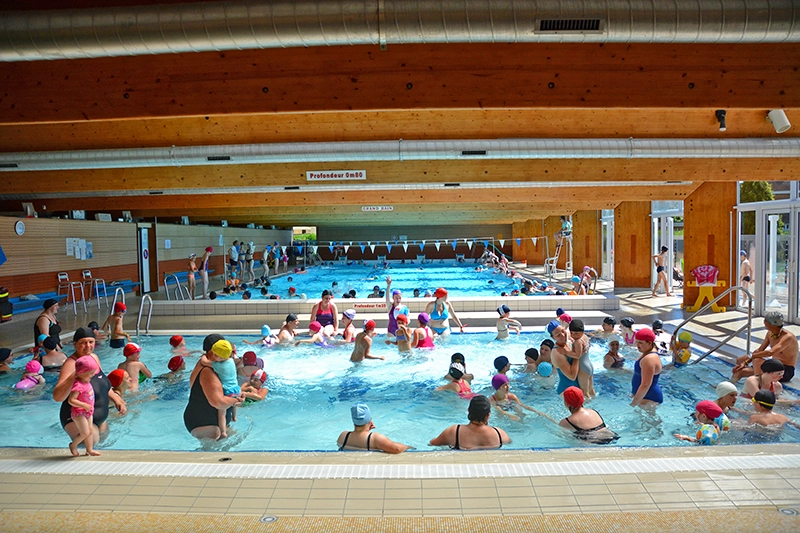 La piscine de la ville d'Arques