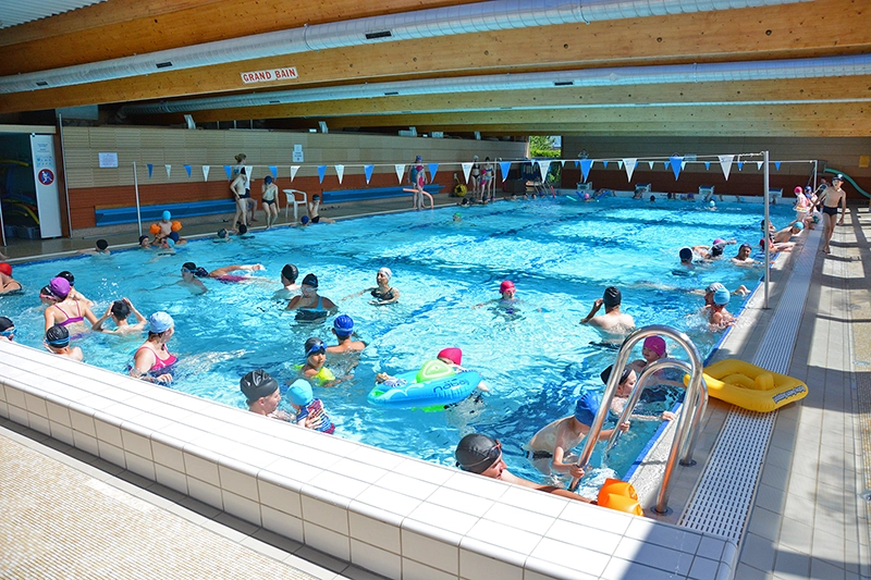 La piscine de la ville d'Arques