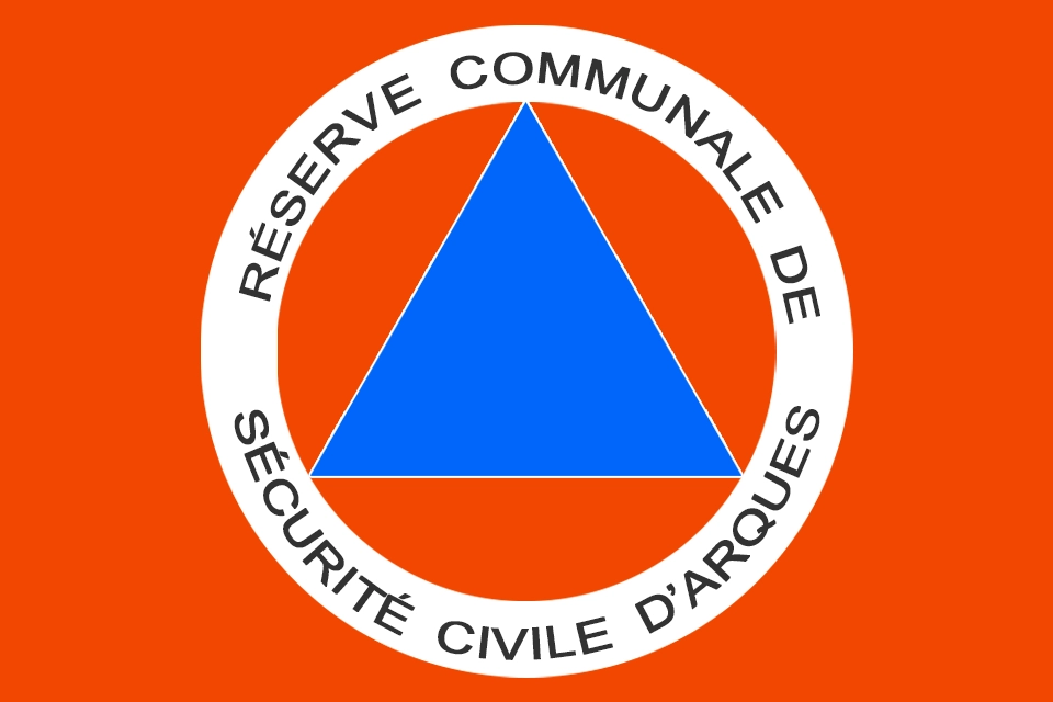 Logo de la réserve communale de sécurité civile d'Arques