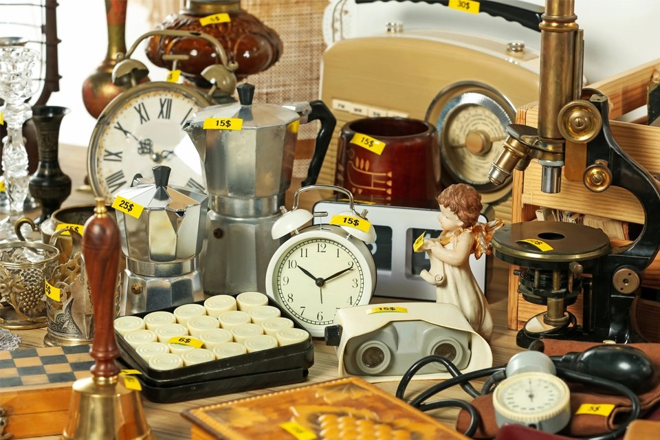 Vente au déballage vide-grenier