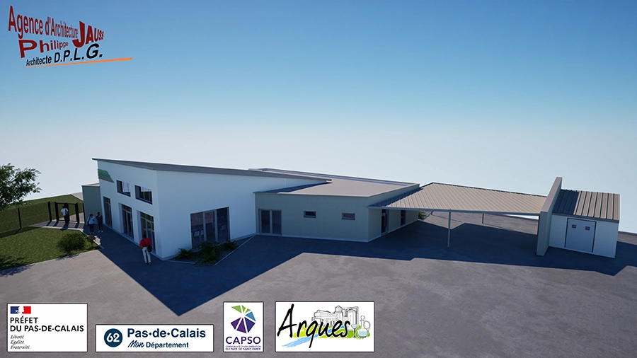 Projet restaurant scolaire Haut-Arques