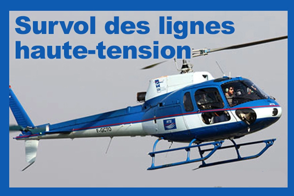 survol par hélico